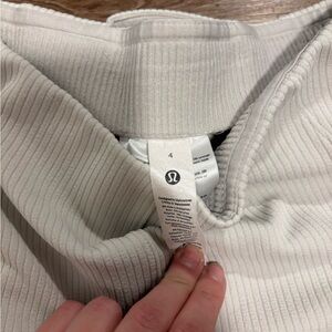 lululemon athletica Cream Boot Cut Pants